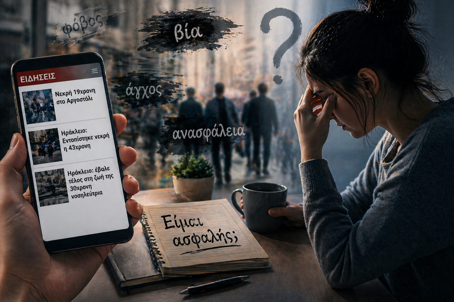 «Είμαι ασφαλής;» Η καθημερινή έκθεση στη βία και το αίσθημα ανασφάλειας