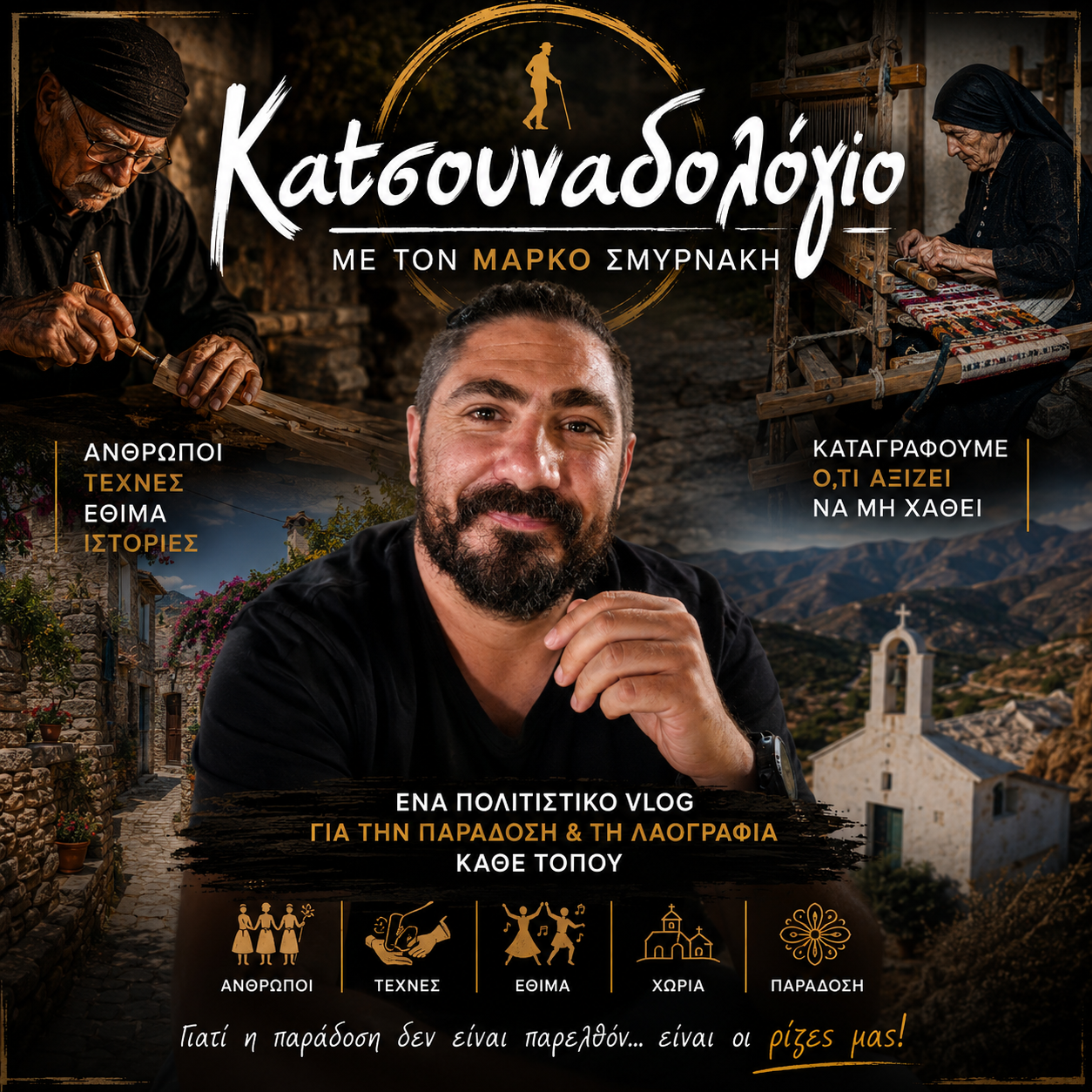 Το “Κατσουναδολόγιο” μεγαλώνει, ταξιδεύει και εξελίσσεται μαζί με τους ανθρώπους και τις ιστορίες που συναντά.