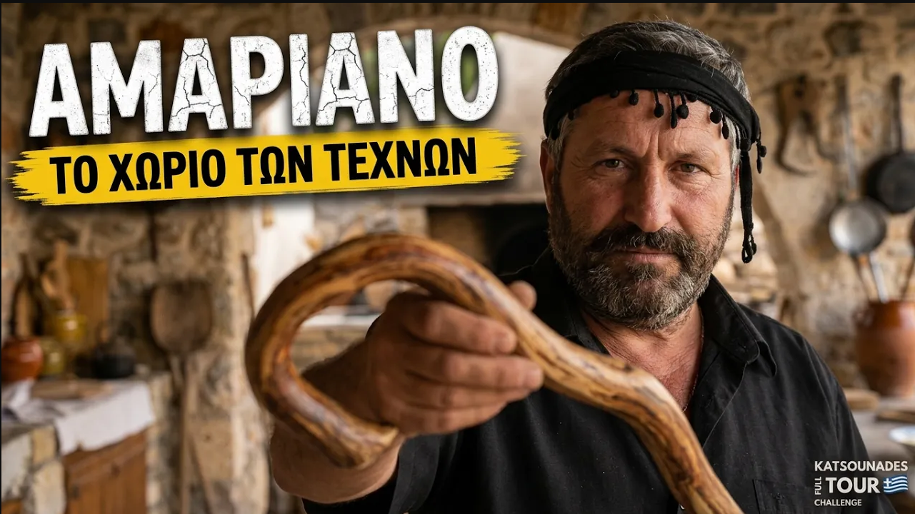Αμαριανό: Το KatsounaDES Tour καταγράφει ένα χωριό όπου η αυθεντική Κρήτη παραμένει ζωντανή