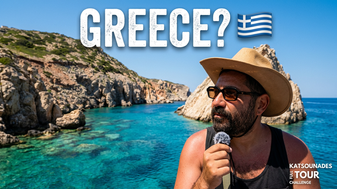 KatsounaDES Tour: Το κρητικό ταξιδιωτικό project που σε μόλις 3 μήνες πέρασε από το YouTube στην τηλεόραση